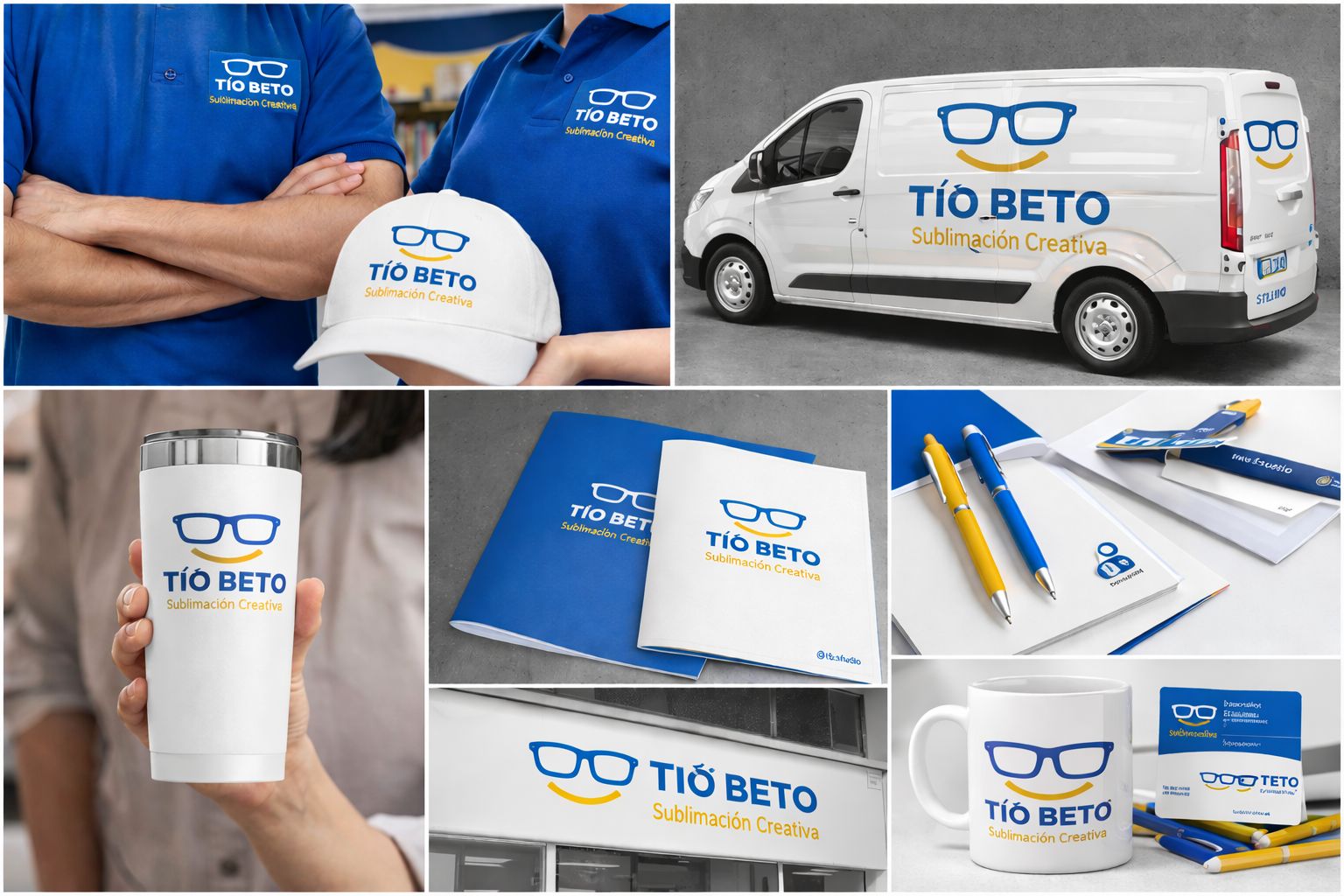 Productos personalizados Tío Beto: gorras, playeras, termos, tazas y más